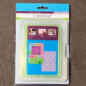 Cuttlebug "True Love" Craft Embossing Card Making Plates All in One NWT